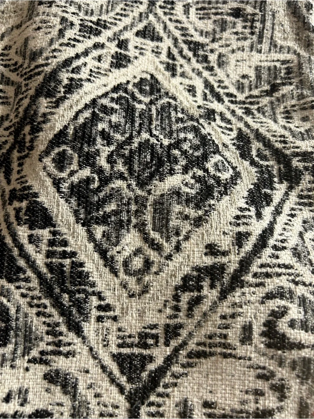 TAPESTRY STYLE BLACK/GREY/BEIGE (3) Upholstery PILLOWS AZTEC/BOHO/SOUTHWESTERN